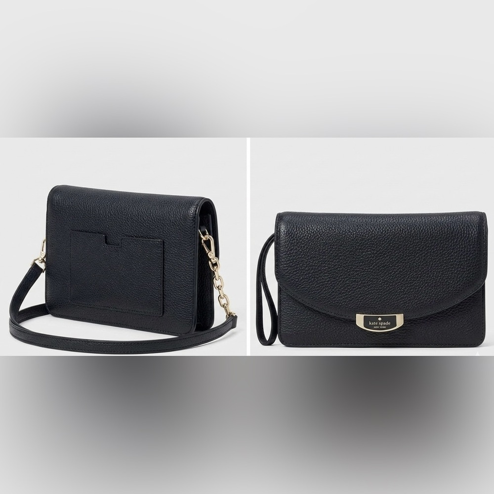 Mulberry Street Valli Pebbled Leather Crossbody Bag